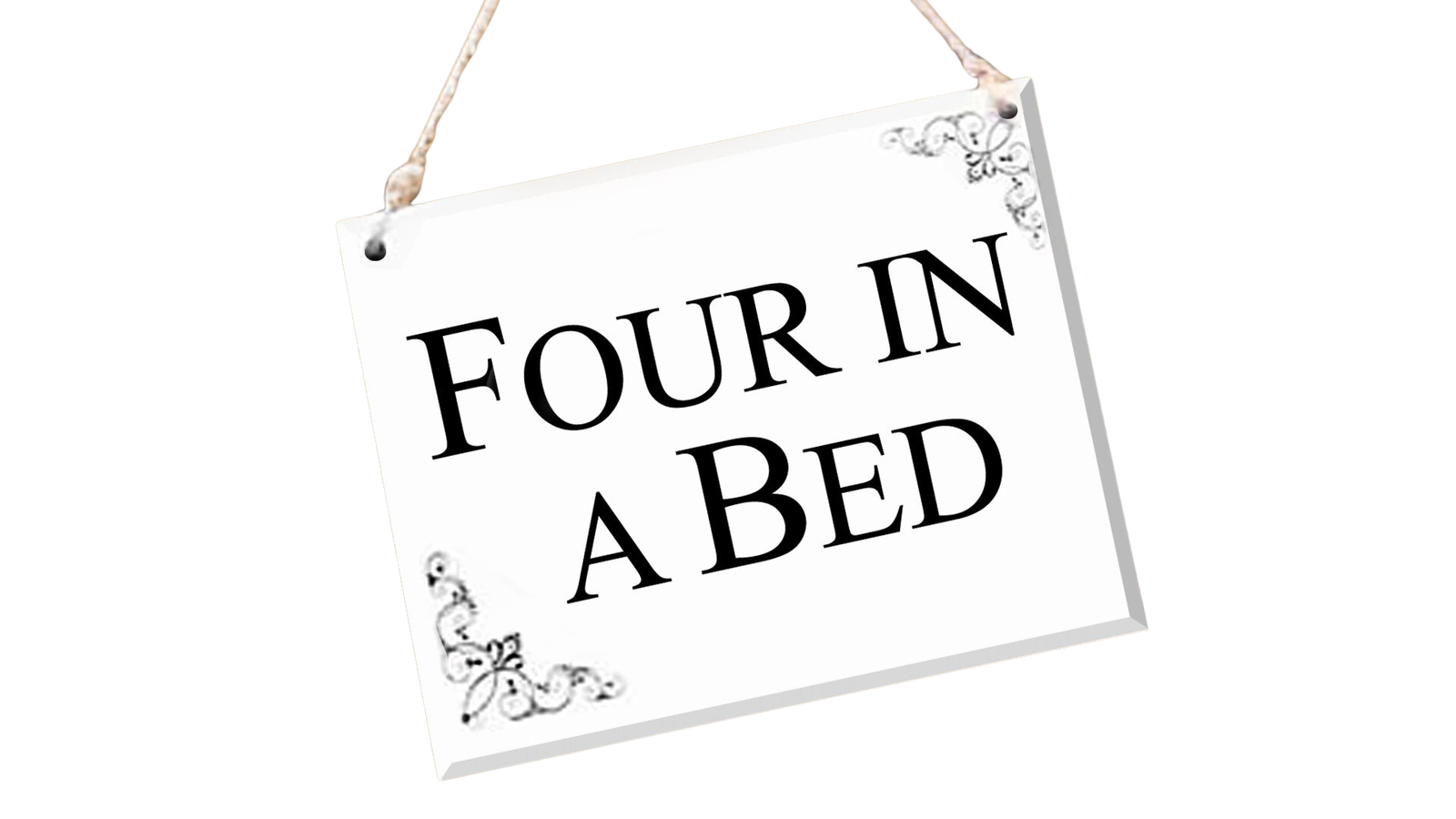 as seen on four in a bed